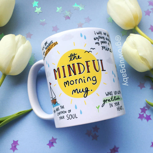 The morning mindful mug- front